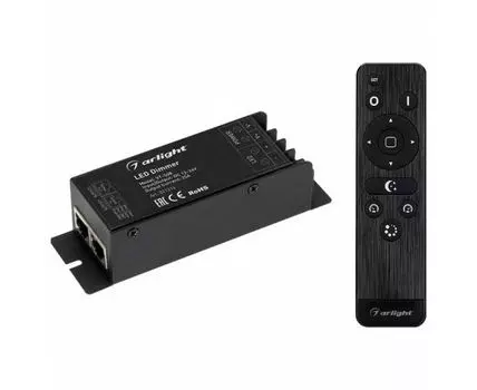 Контроллер-диммер с пультом ДУ Arlight VT-S08 VT-S08-1x25A (12-24V, ПДУ Стик 12кн, RF)