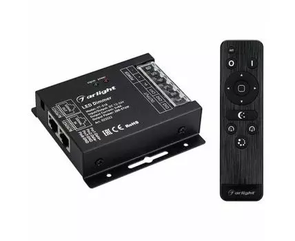 Контроллер-диммер с пультом ДУ Arlight VT-S18 VT-S18-3x8A (12-24V, ПДУ Стик 12кн, RF)