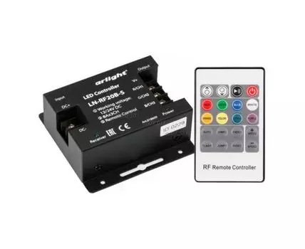 Контроллер LN-RF20B-S (12-24V, 288-576W, ПДУ 20кн)