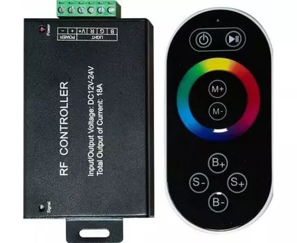Контроллер-регулятор цвета RGB с пультом ДУ Feron LD55 21557