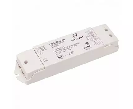 Контроллер-регулятор цвета RGBW Arlight SMART-K SMART-K2-RGBW (12-24V, 4x5A)