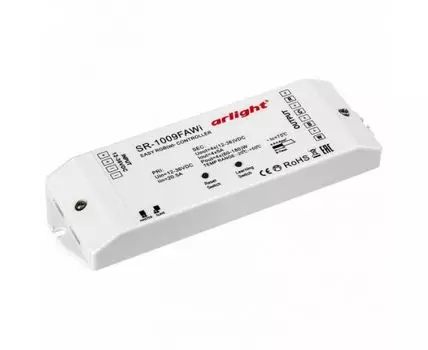 Контроллер-регулятор цвета RGBW Arlight SR-1009 SR-1009FA WiFi (12-36V, 240-720W)