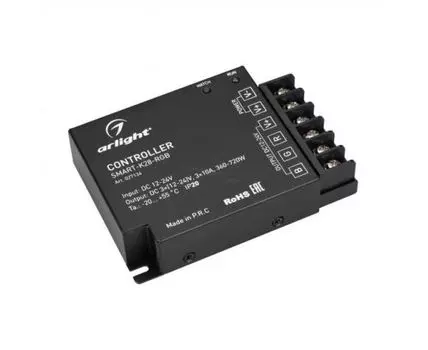 Контроллер SMART-K28-RGB (12-24V, 3x10A, 2.4G)
