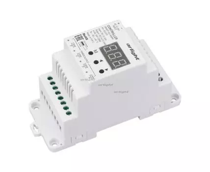 Контроллер SMART-K3-RGBW (12-36V, 4x5A, DIN, 2.4G)