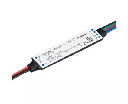 Контроллер SMART-K47-RGB (12-24V, 3x1A, 2.4G)