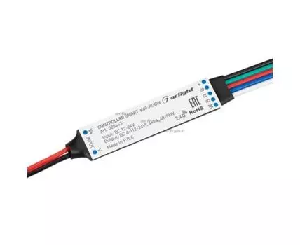 Контроллер SMART-K49-RGBW (12-24V, 4x1A, 2.4G)