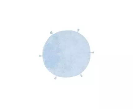 Ковер COTTON BOON Q 120, голубой