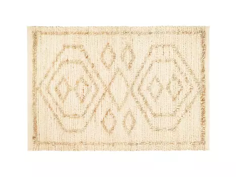 Ковер из джута и переработанного хлопка Kolkata