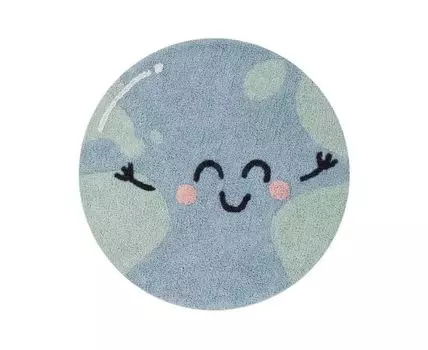 Ковер Планета Земля (Зеленый)