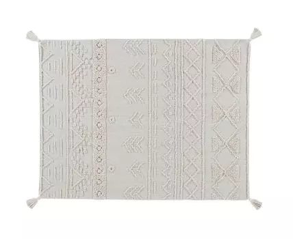 Ковер Tribu 120*160, ткань C-TRIBU-NAT-S (Белый, 120)