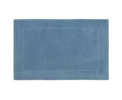 Коврик для ванной джинсово-синего цвета Essential