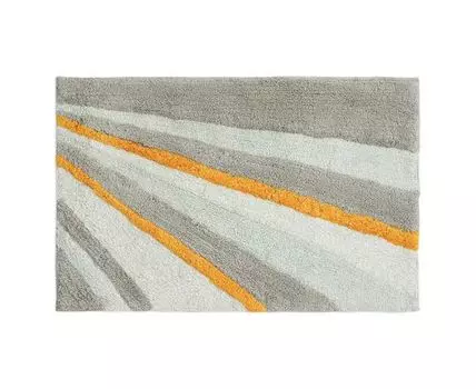 Коврик для ванной из хлопка с рисунком Tulip field