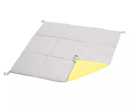 Коврик игровой (серый, желтый, 105)