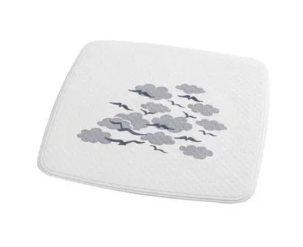 Коврик противоскользящий (Голубой, 0,5)