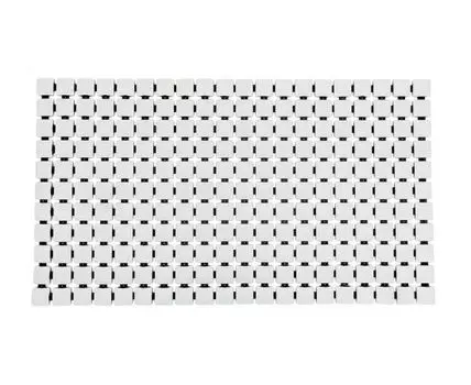 Коврик противоскользящий Nevis (Белый, 0,8)