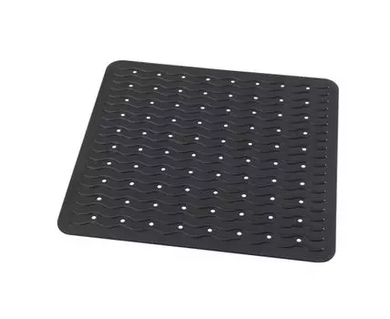 Коврик противоскользящий Playa чёрный (Черный, 0,5)