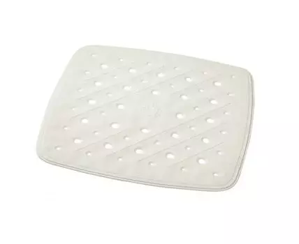 Коврик противоскользящий Promo белый (Белый, 0,5)