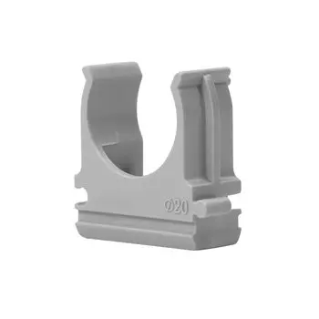 Крепеж-клипса для труб ПВХ (D=20)