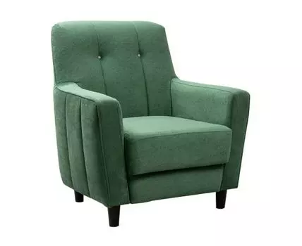 Кресло Арно (94, 80, Плоские пружины «змейка», Зеленый, 83)