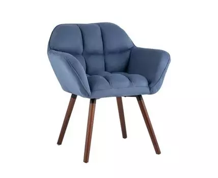 Кресло Брайан глубокий синий NC