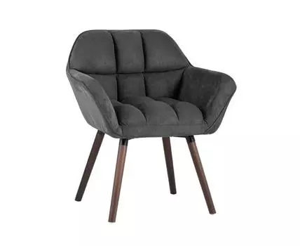 Кресло Брайан темно-серое