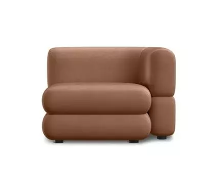 Кресло Brera-10 Velour Caramel