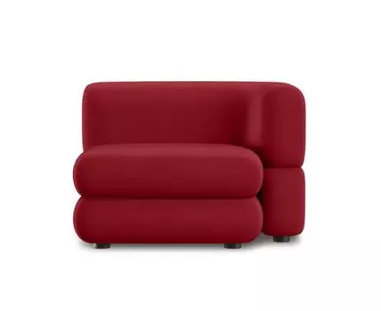 Кресло Brera-10 Velour Cherry