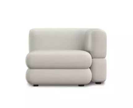 Кресло Brera-10 Velour Smoke