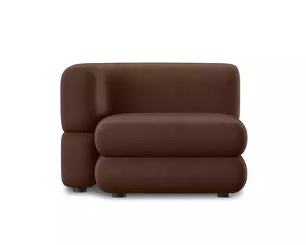 Кресло Brera-11 Velour Cinnamon