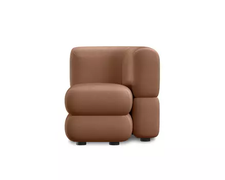 Кресло Brera-12 Velour Caramel