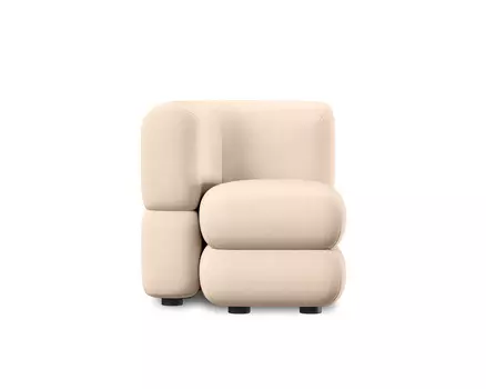 Кресло Brera-13 Velour Beige