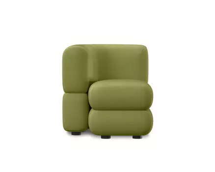 Кресло Brera-13 Velour Olive