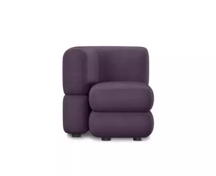 Кресло Brera-13 Velour Plum