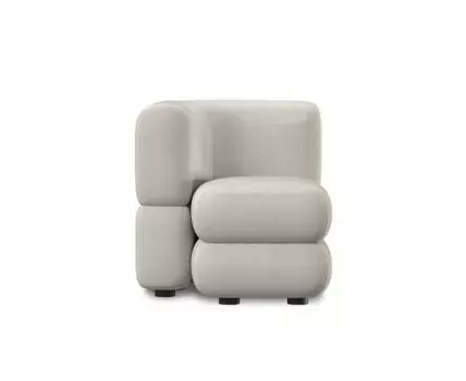 Кресло Brera-13 Velour Smoke