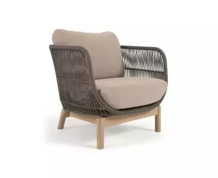 Кресло Catalina (бежевый, темно-зеленый, 80)