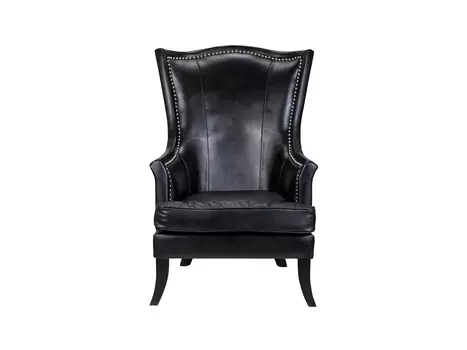 Кресло Chester black leather