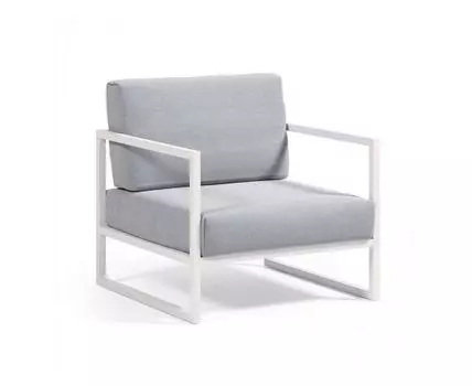 Кресло Comova (синий, белый, 85)