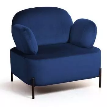 Кресло Dandy бархат синий 29