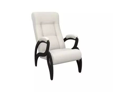 Кресло для отдыха Модель 51 (венге, белый, 57,5)