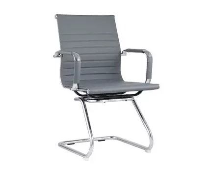 Кресло для посетителей TopChairs Visit серое