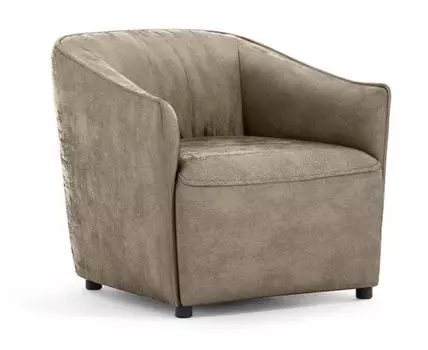 Кресло Флеш (76, 84, Плоские пружины «змейка», Серый, 83)