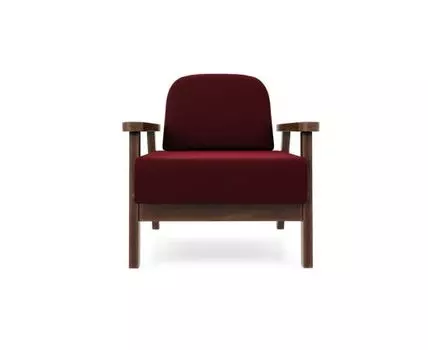 Кресло Флори (бордовый, 68,5)