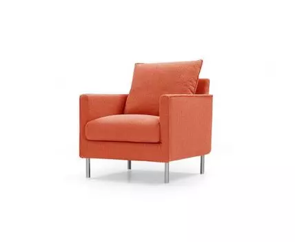 Кресло Гамбург (Текстиль, Красный)