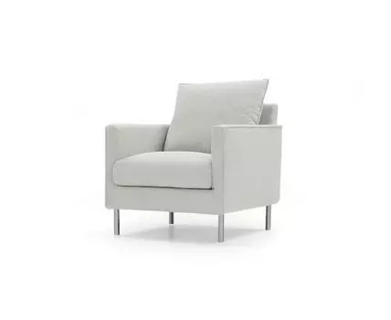 Кресло Гамбург (Текстиль, светло-серый)