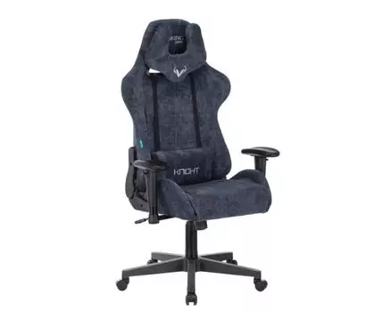 Кресло игровое Бюрократ VIKING KNIGHT LT27 FABRIC синий