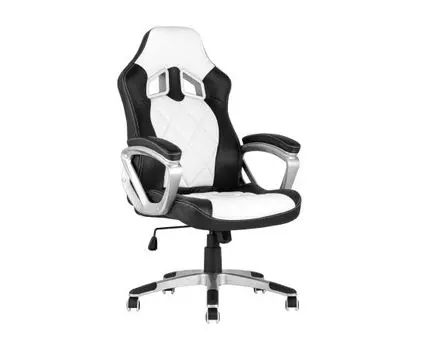 Кресло игровое TopChairs Continental белое