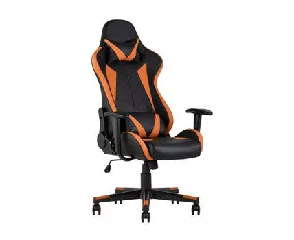 Кресло игровое TopChairs Gallardo оранжевое