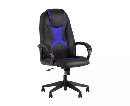 Кресло игровое TopChairs ST-CYBER 8 черный/синий