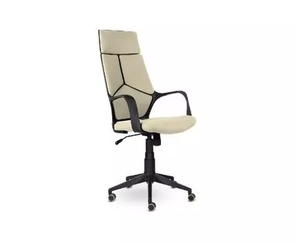 Кресло IQ (бежевый, черный, 67)