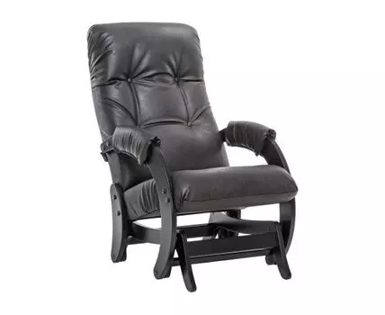 Кресло-качалка Бергамо (96, 89, Пенополиуретан, Глайдер, венге, 60)